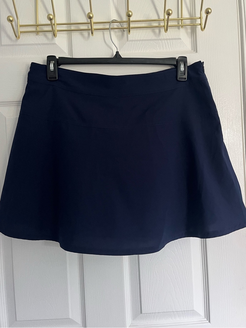 Chaps Navy Circle Skirt